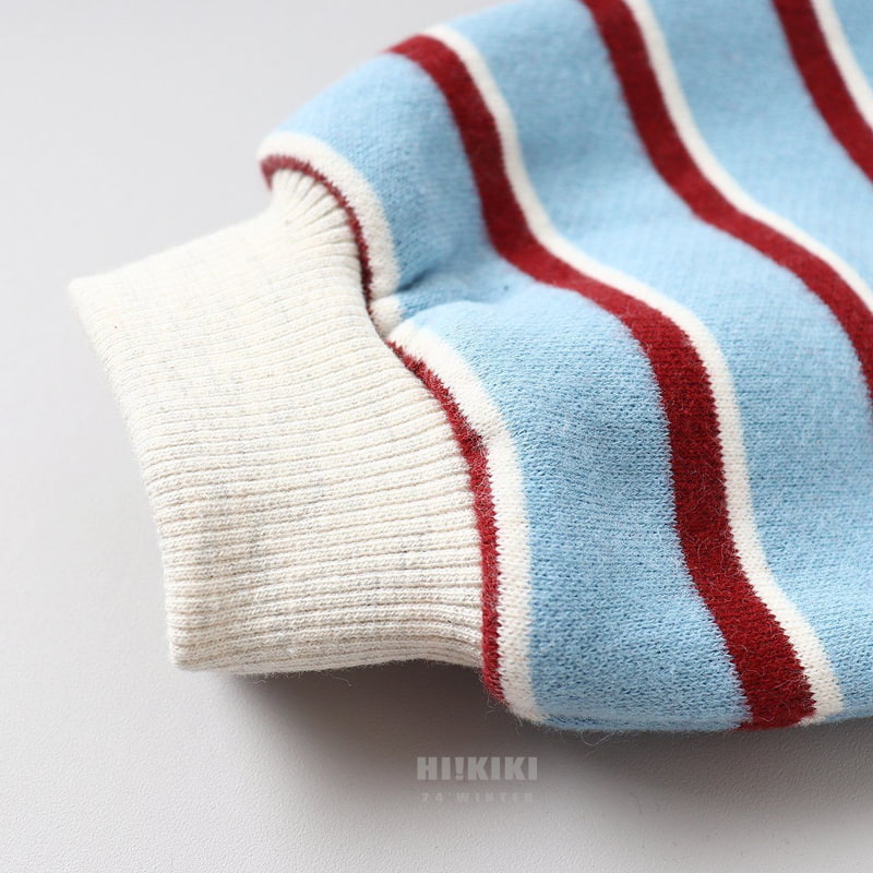 Hikiki - Korean Children Fashion - #childofig - Striped Sweatshirt - 5