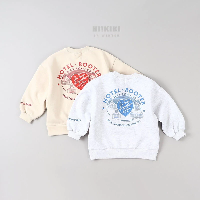 Hikiki - Korean Children Fashion - #childofig - Heart Sweatshirt