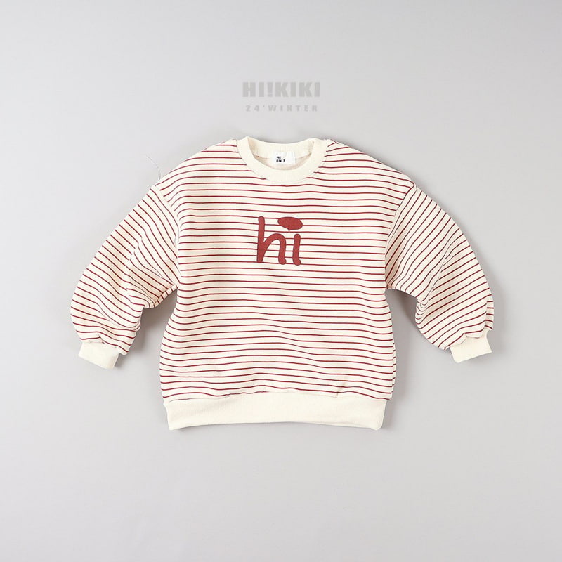 Hikiki - Korean Children Fashion - #childofig - Hi Sweatshirt - 4