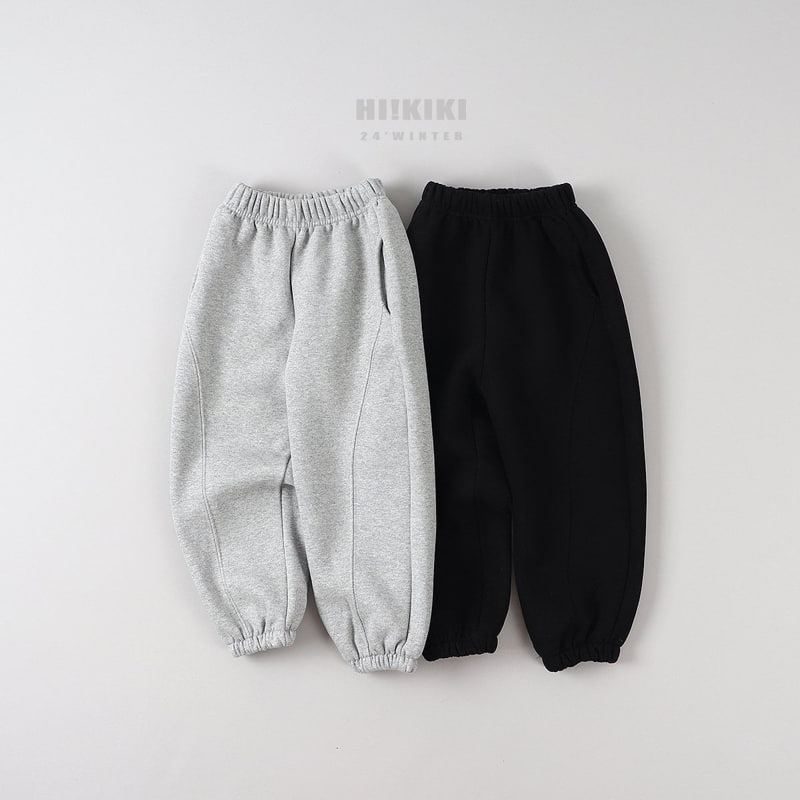 Hikiki - Korean Children Fashion - #designkidswear - Cut Jogger Pants