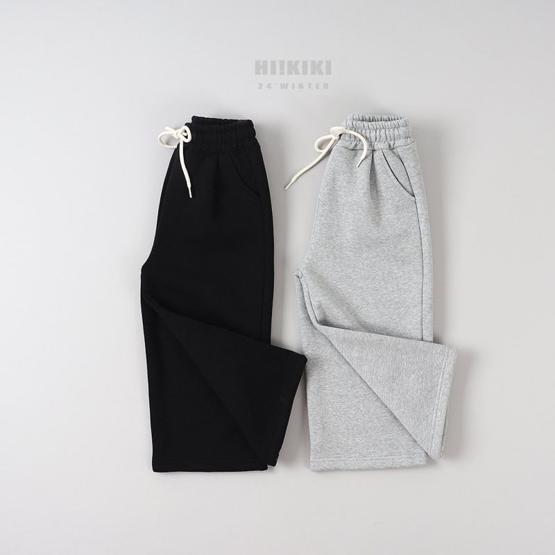 Hikiki - Korean Children Fashion - #discoveringself - Pleated Wide Pants - 3