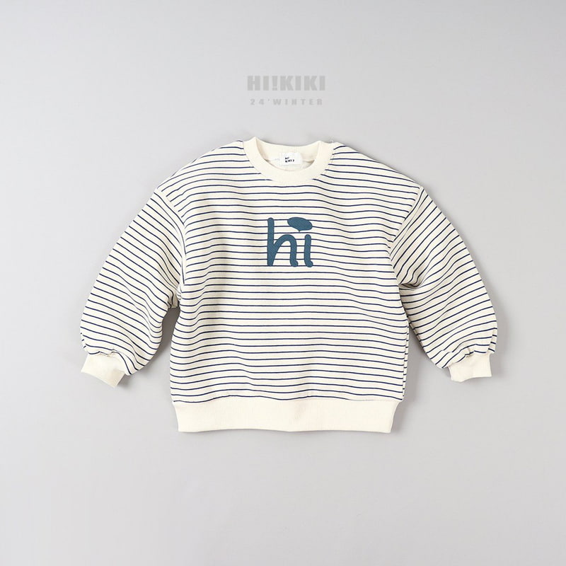 Hikiki - Korean Children Fashion - #fashionkids - Hi Sweatshirt - 7