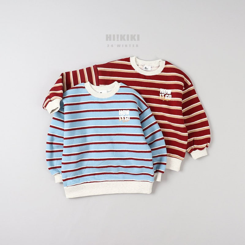 Hikiki - Korean Children Fashion - #fashionkids - Striped Sweatshirt - 10