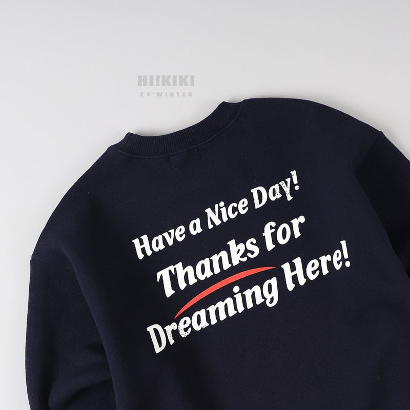 Hikiki - Korean Children Fashion - #littlefashionista - Thanks Sweatshirt - 6