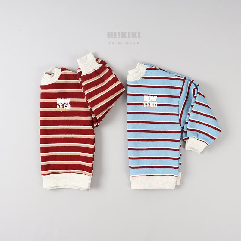 Hikiki - Korean Children Fashion - #magicofchildhood - Striped Sweatshirt - 2