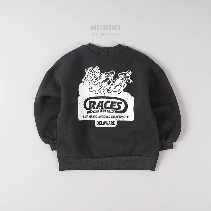 Hikiki - Korean Children Fashion - #magicofchildhood - Race Sweatshirt - 5