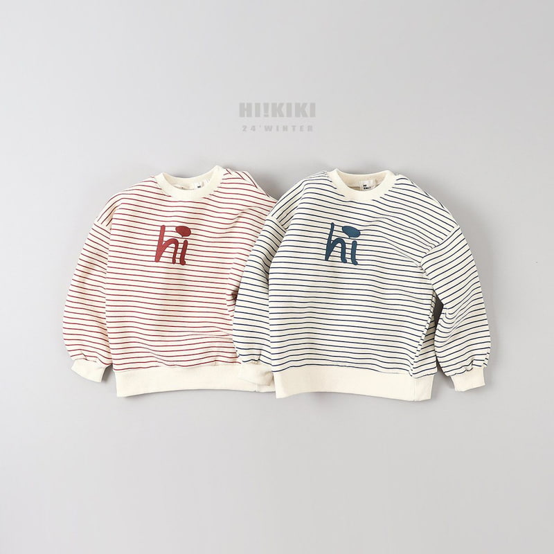 Hikiki - Korean Children Fashion - #toddlerclothing - Hi Sweatshirt