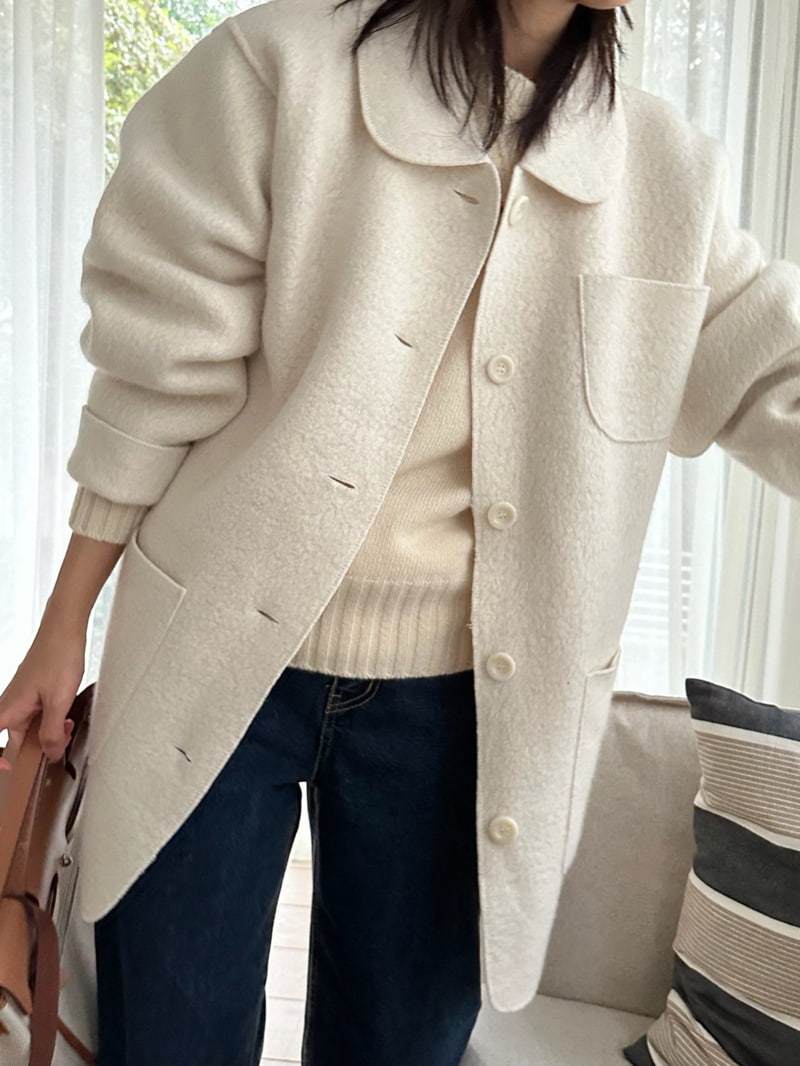 Hiyann - Korean Women Fashion - #momslook - Alpaca Wool Jacket - 5