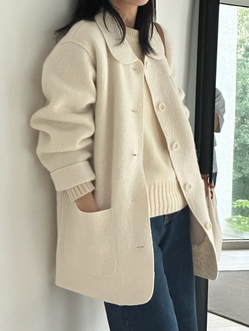 Hiyann - Korean Women Fashion - #momslook - Alpaca Wool Jacket - 7