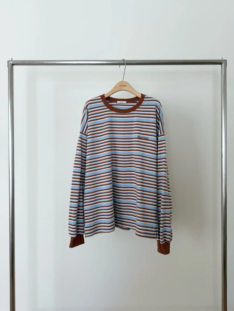 Hiyann - Korean Women Fashion - #pursuepretty - Sand Stripe Tee