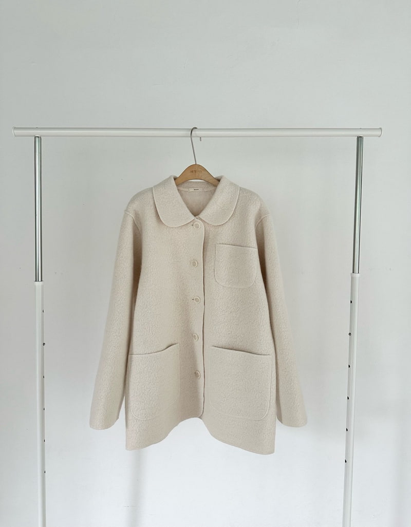 Hiyann - Korean Women Fashion - #romanticstyle - Alpaca Wool Jacket