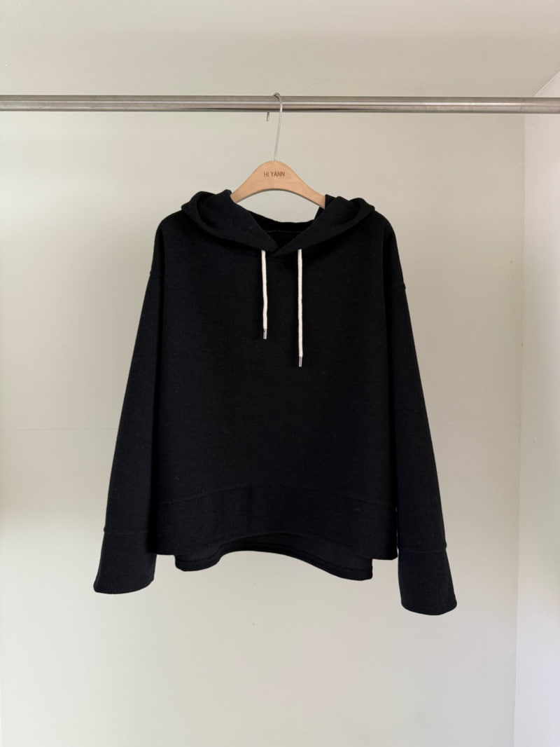 Hiyann - Korean Women Fashion - #womensfashion - Wool Kai Hood Top - 3