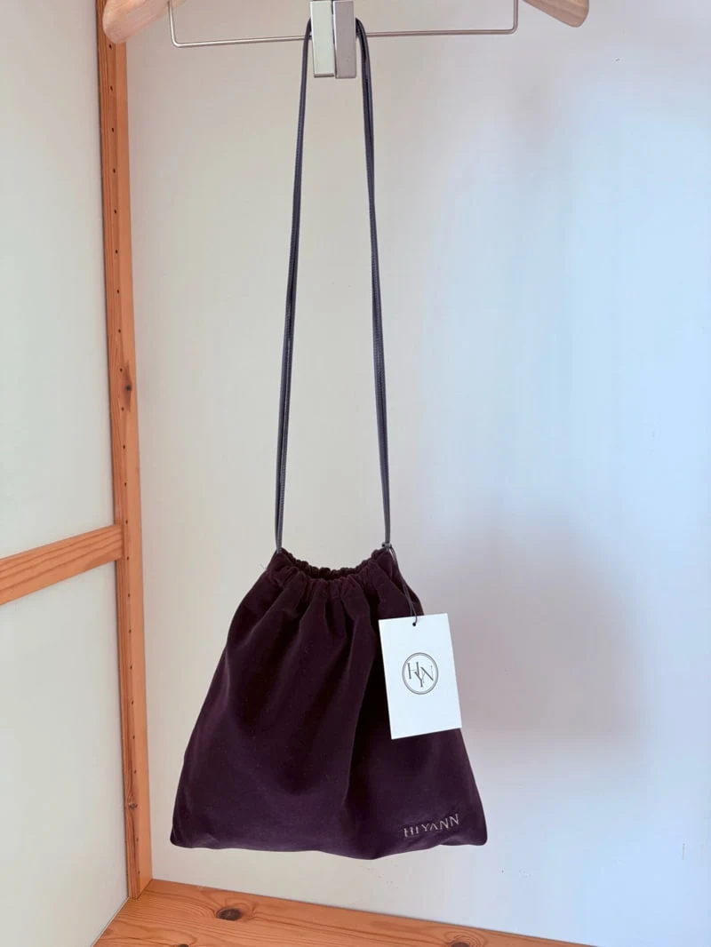 Hiyann - Korean Women Fashion - #womensfashion - Velvet Bag - 3