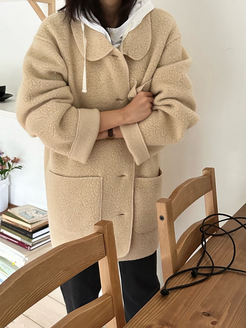 Hiyann - Korean Women Fashion - #womensfashion - Alpaca Wool Jacket - 10