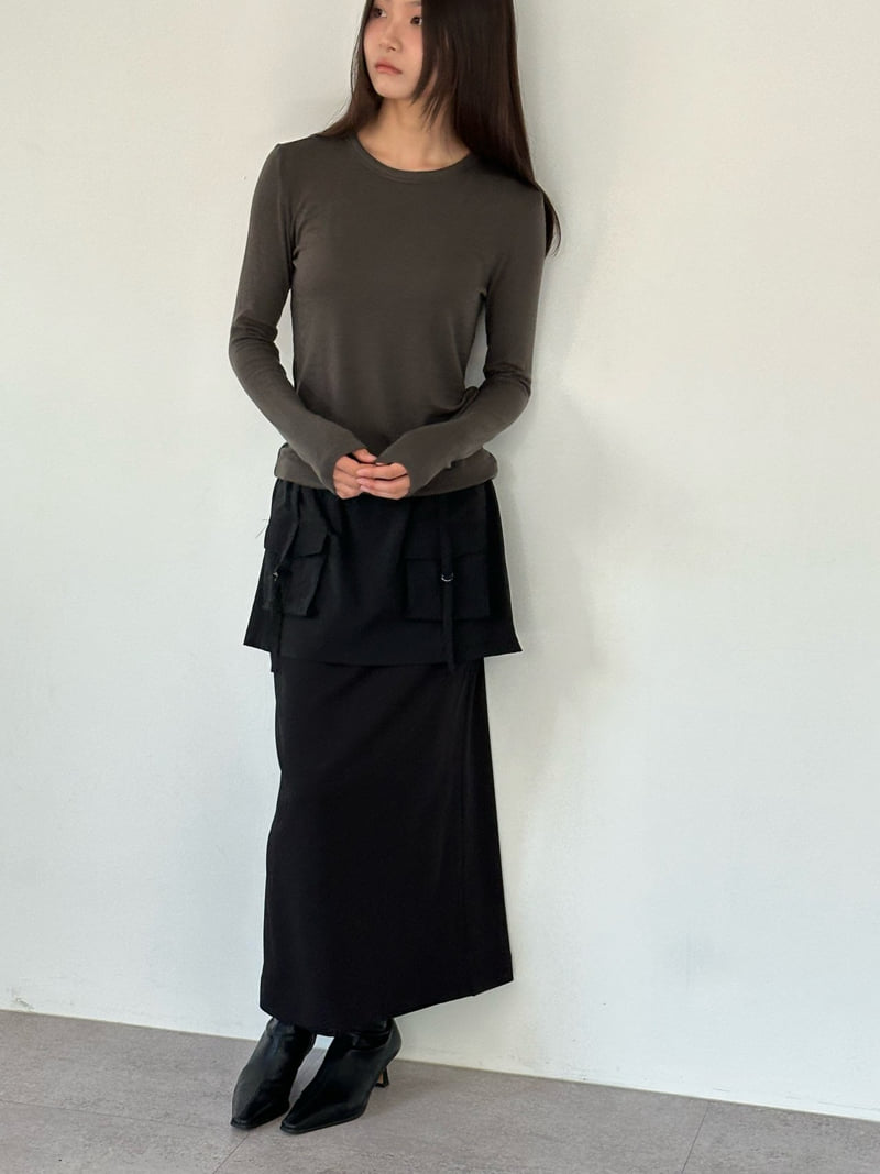 Hue - Korean Women Fashion - #momslook - Poi Skirt - 4