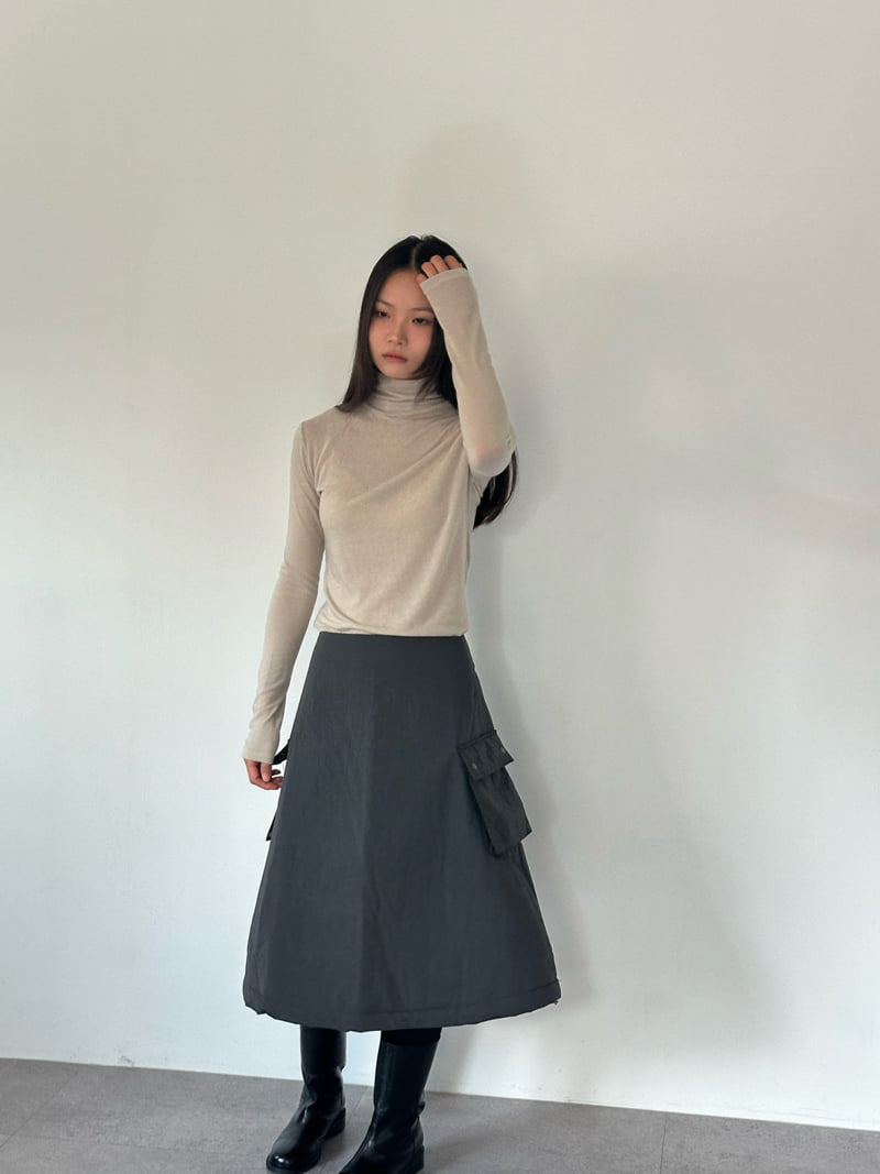 Hue - Korean Women Fashion - #pursuepretty - Padding Skirt - 5