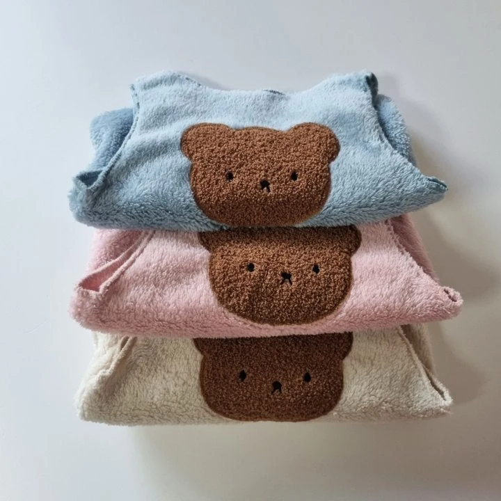 Hug Bebe - Korean Baby Fashion - #babyfashion - Baby Bear Vest