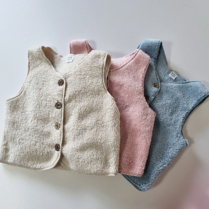 Hug Bebe - Korean Baby Fashion - #babygirlfashion - Baby Bear Vest - 3