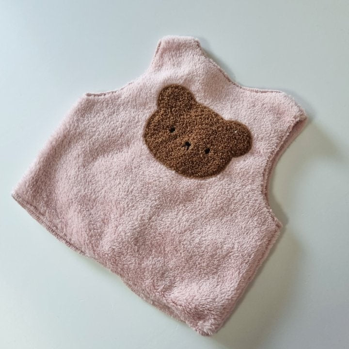 Hug Bebe - Korean Baby Fashion - #babyoutfit - Baby Bear Vest - 8