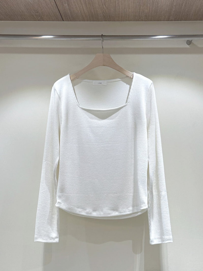 J dew - Korean Women Fashion - #thelittlethings - Awl Square Tee - 8