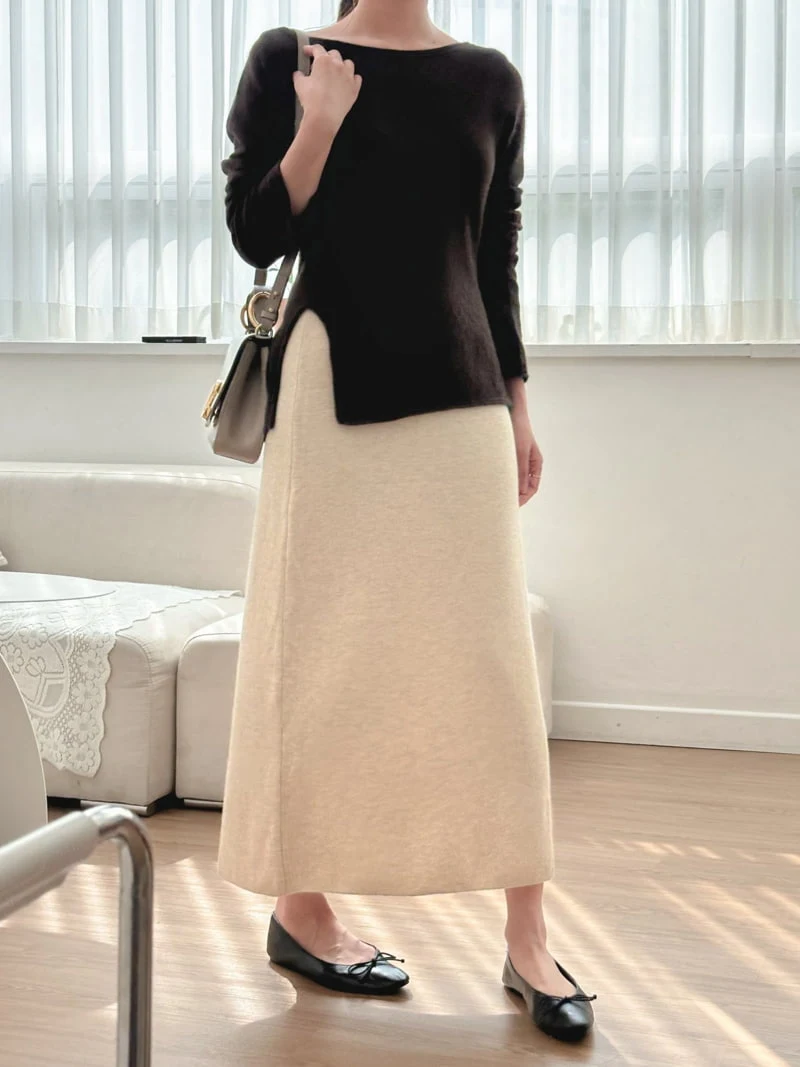 J dew - Korean Women Fashion - #thelittlethings - Wool Knit Skirt - 6