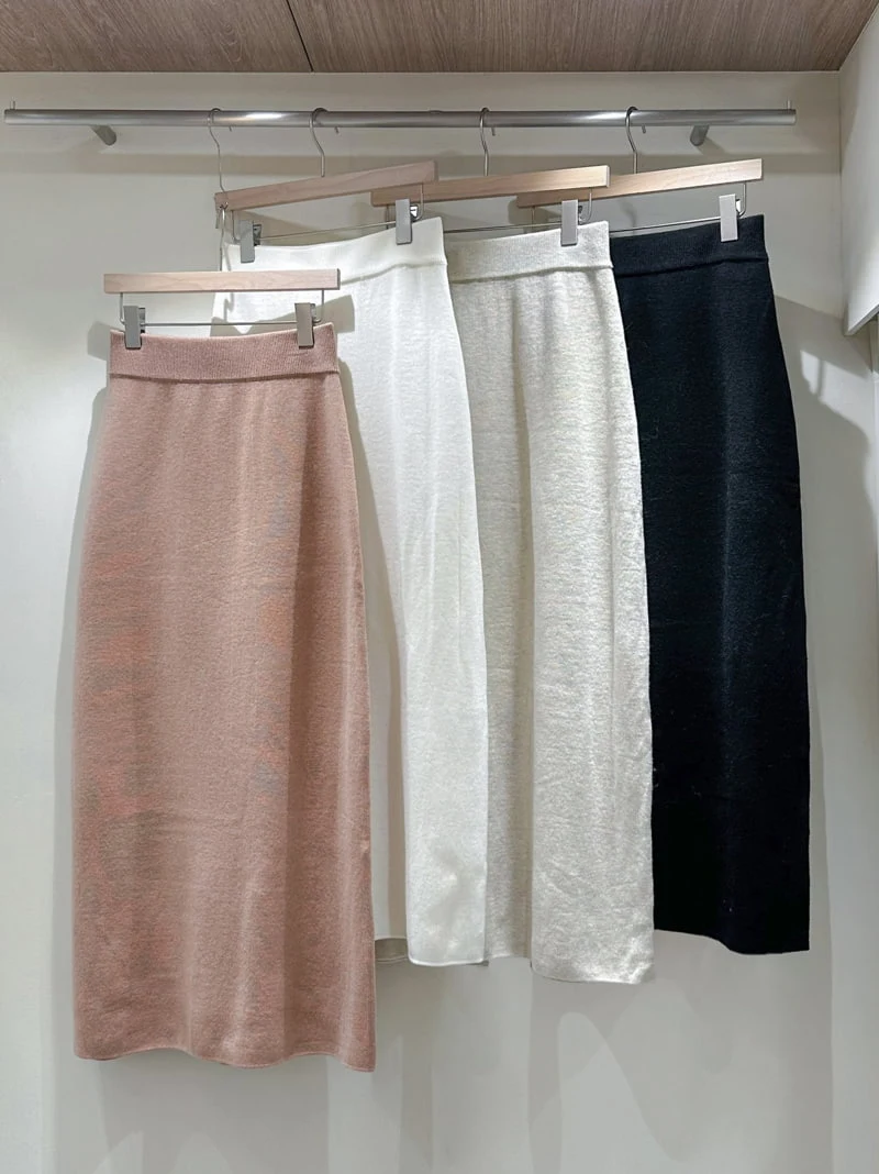 J dew - Korean Women Fashion - #womensfashion - Wool Knit Skirt - 8