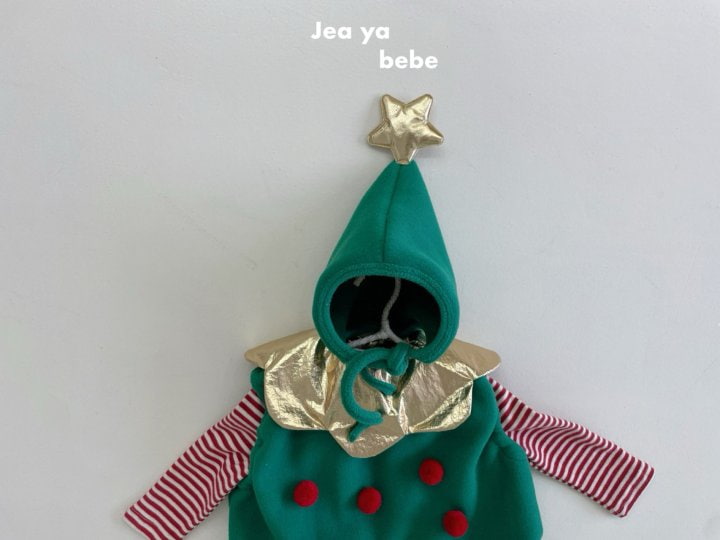 Jeaya & Mymi - Korean Baby Fashion - #babyboutique - Christmas Bodysuit with Hat - 11