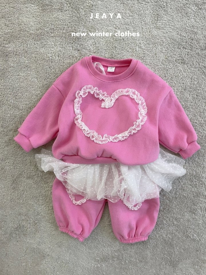 Jeaya & Mymi - Korean Baby Fashion - #babyclothing - Heart Lace Pants - 8