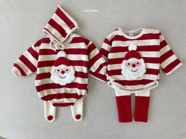 Jeaya & Mymi - Korean Baby Fashion - #babyfashion - Santa Romper - 9