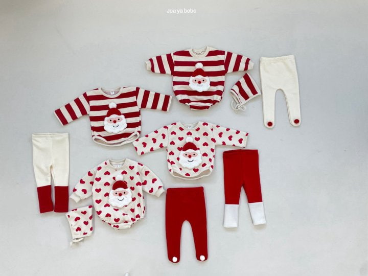 Jeaya & Mymi - Korean Baby Fashion - #babyfashion - Santa Banding Leggings - 8