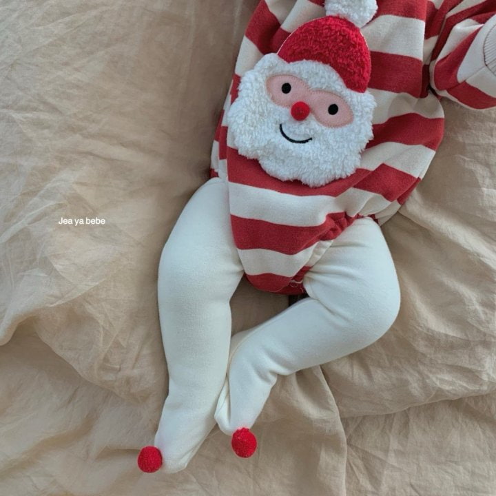 Jeaya & Mymi - Korean Baby Fashion - #babyfever - Santa Foot Leggings - 5