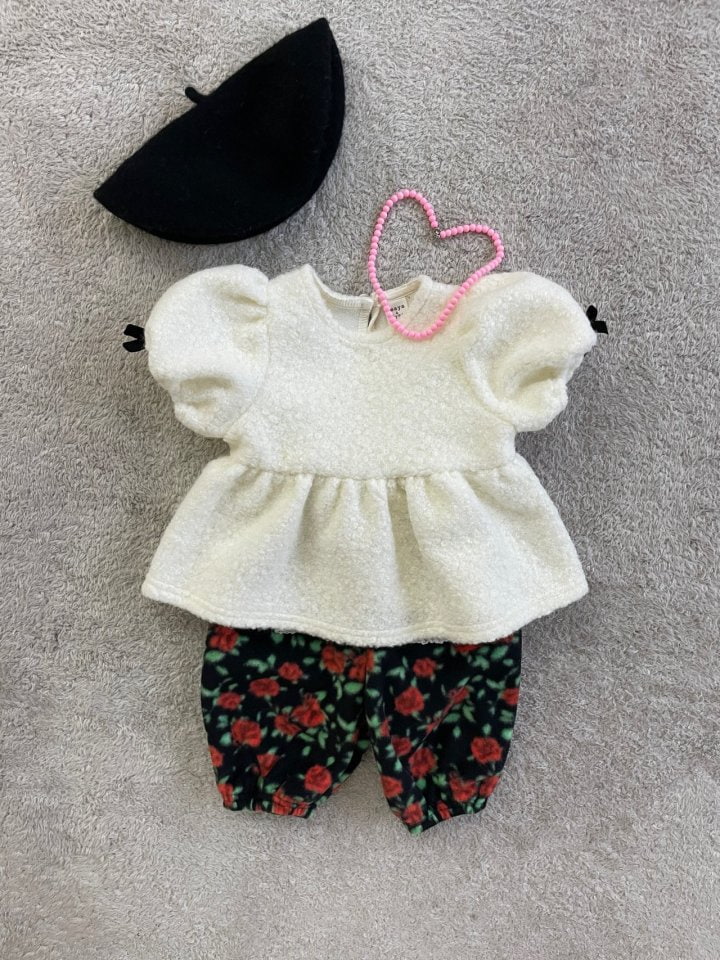 Jeaya & Mymi - Korean Baby Fashion - #babygirlfashion - Rose Pants - 5