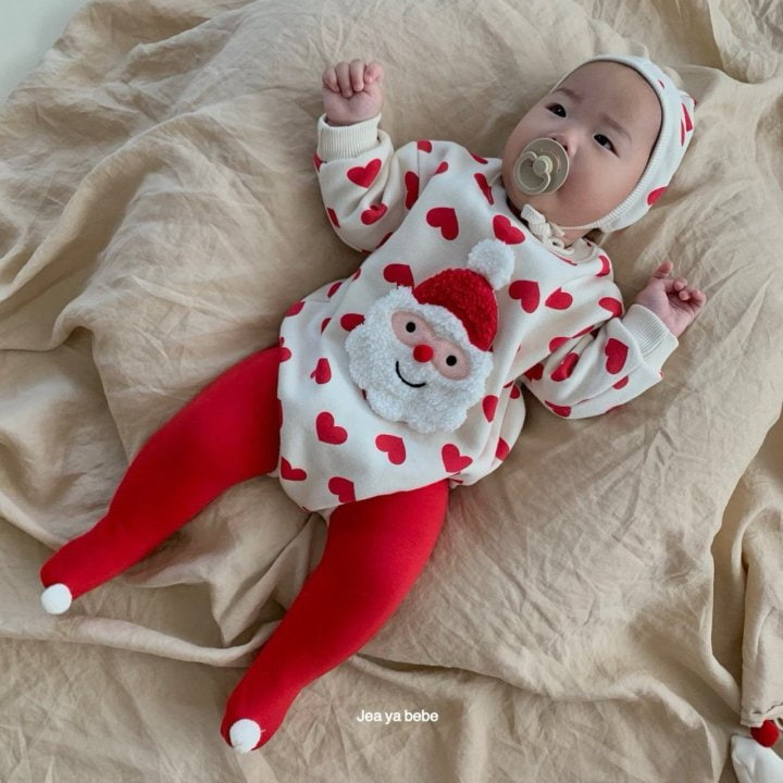 Jeaya & Mymi - Korean Baby Fashion - #babylifestyle - Santa Foot Leggings - 7