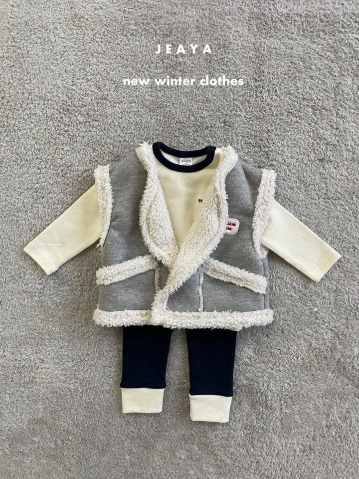 Jeaya & Mymi - Korean Baby Fashion - #babyoninstagram - Dumble Pocket Vest - 11