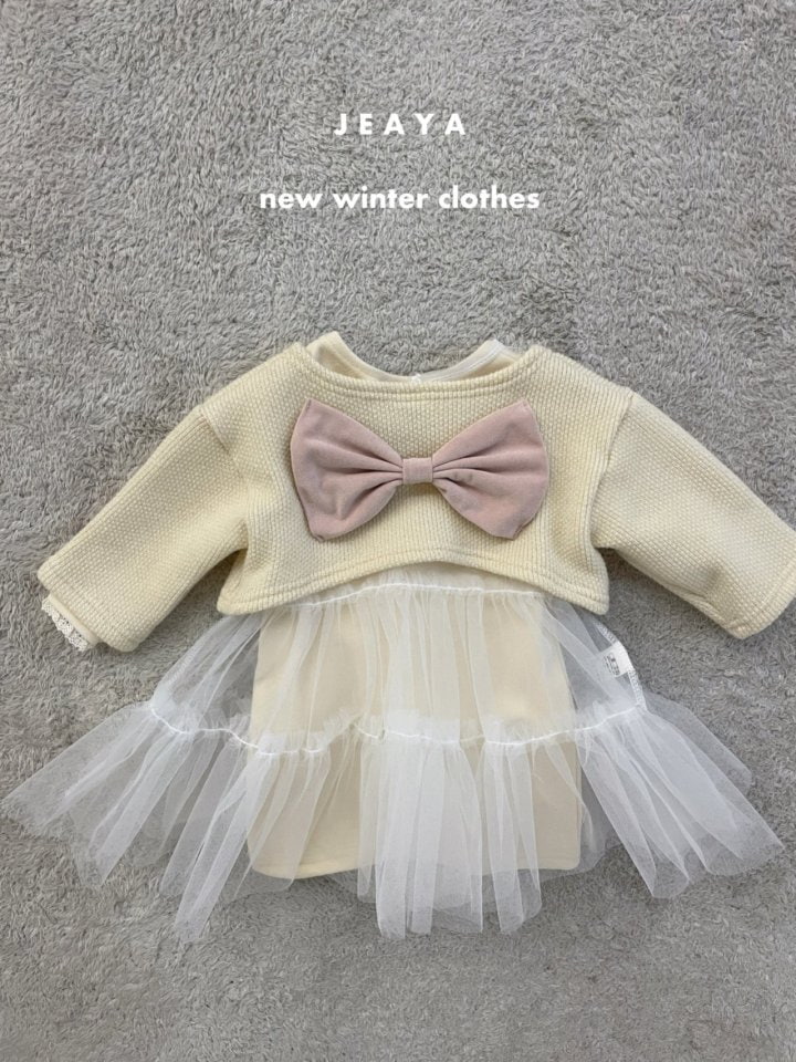 Jeaya & Mymi - Korean Baby Fashion - #babyoutfit - Crop Knit Top - 3