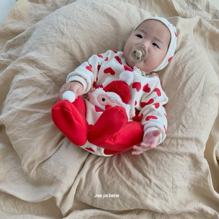 Jeaya & Mymi - Korean Baby Fashion - #babyoutfit - Santa Romper - 9