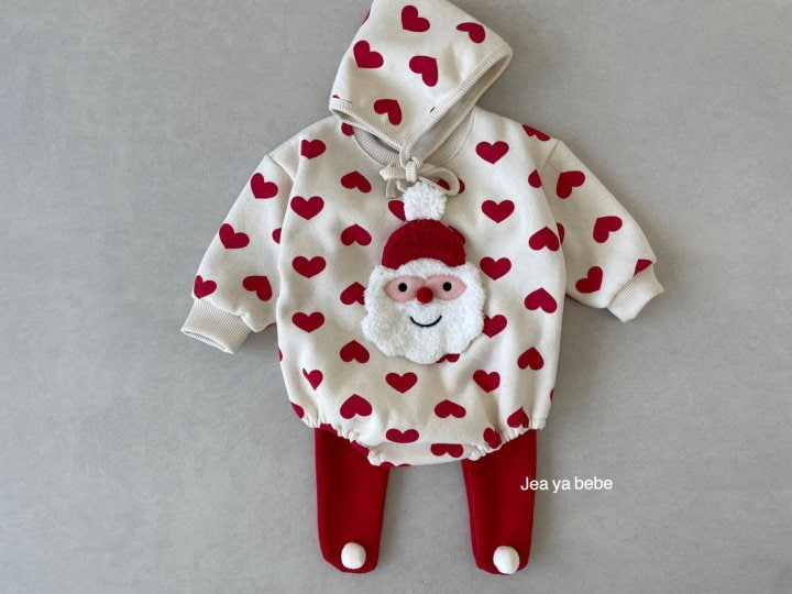 Jeaya & Mymi - Korean Baby Fashion - #babywear - Santa Romper - 2