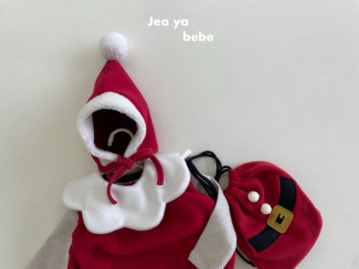 Jeaya & Mymi - Korean Baby Fashion - #onlinebabyshop - Christmas Bodysuit with Hat - 9