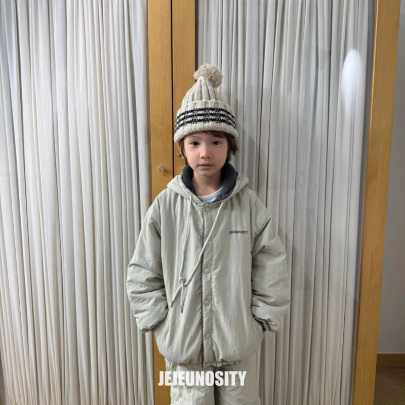 Jejeunosity - Korean Children Fashion - #designkidswear - Clap Hooded Jacket - 4