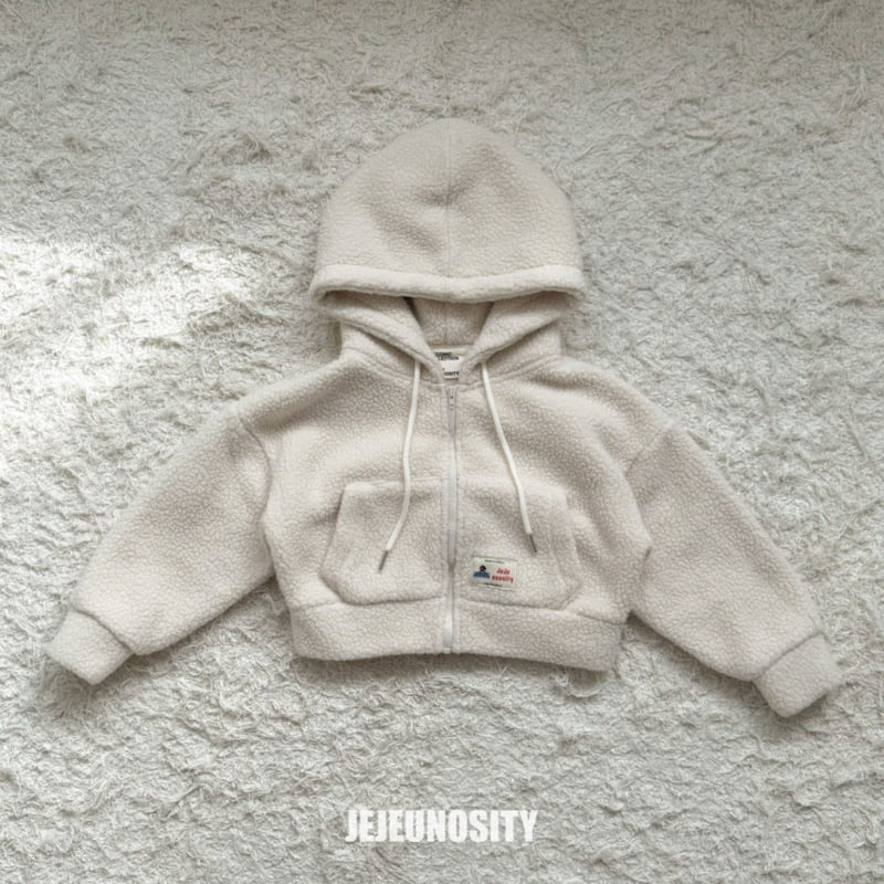 Jejeunosity - Korean Children Fashion - #discoveringself - Bichon Hooded Zip-up