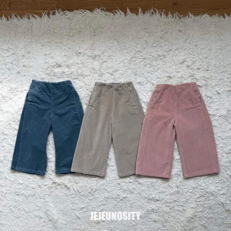 Jejeunosity - Korean Children Fashion - #kidsshorts - Manny Button Pants