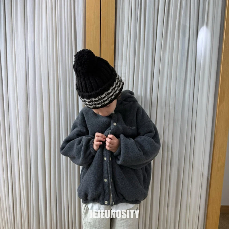 Jejeunosity - Korean Children Fashion - #kidzfashiontrend - Clap Hooded Jacket - 8