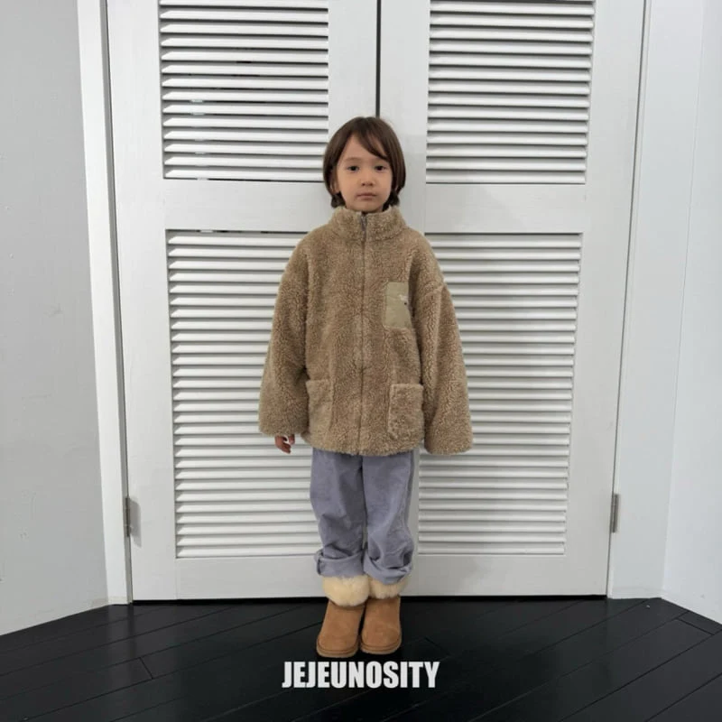 Jejeunosity - Korean Children Fashion - #kidzfashiontrend - Fluffy Jacket - 6