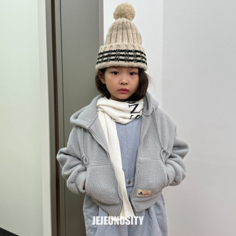 Jejeunosity - Korean Children Fashion - #kidzfashiontrend - Bichon Hooded Zip-up - 5