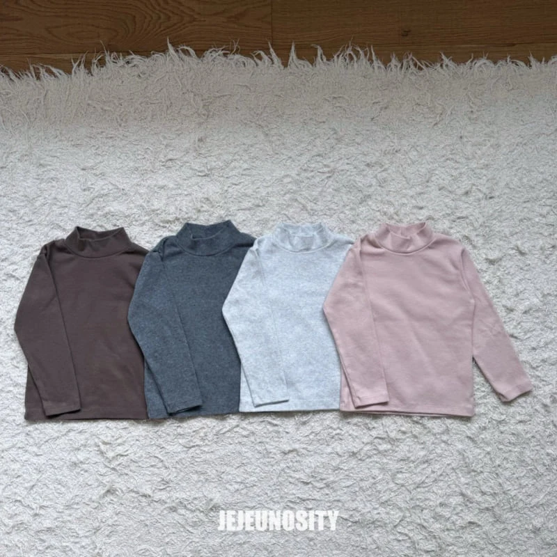 Jejeunosity - Korean Children Fashion - #littlefashionista - Basic Turtleneck Tee