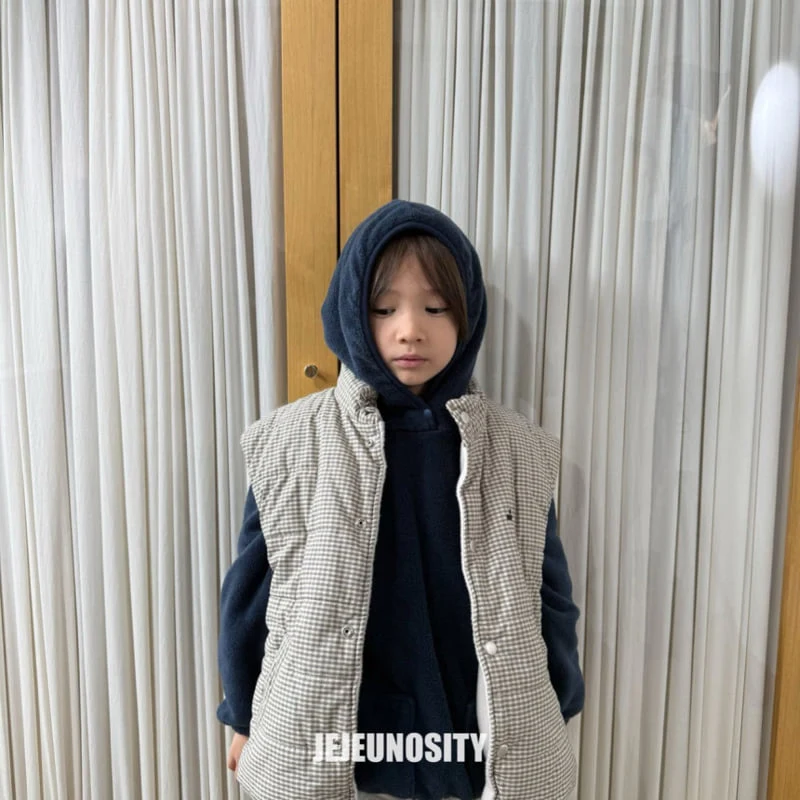 Jejeunosity - Korean Children Fashion - #magicofchildhood - Checkmate Padded Vest - 6