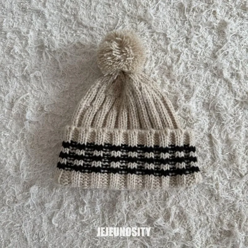 Jejeunosity - Korean Children Fashion - #minifashionista - Knit Ball Beanie - 3