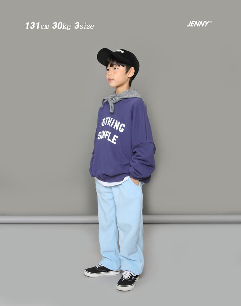 Jenny Basic - Korean Children Fashion - #fashionkids - Label Fleece Pants - 3