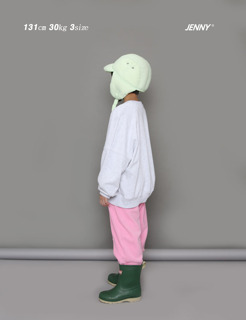 Jenny Basic - Korean Children Fashion - #minifashionista - Embroidery Fleece Pants - 6