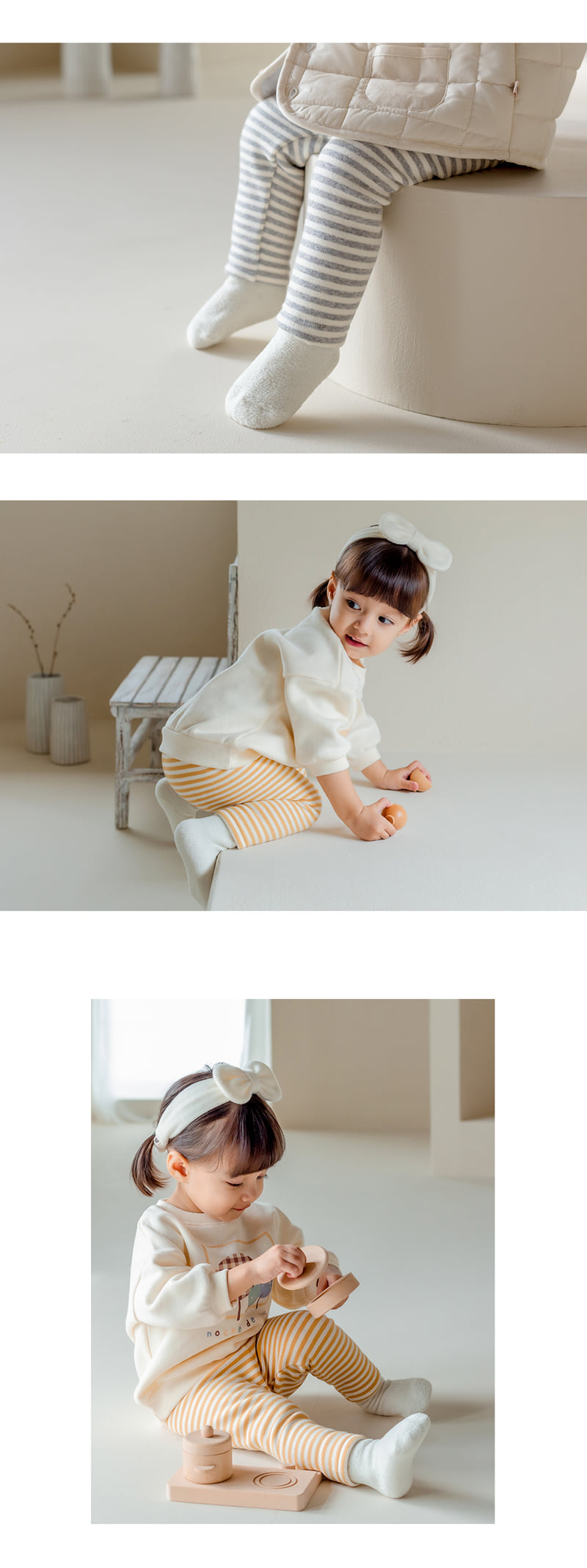 Kids Clara - Korean Baby Fashion - #babyboutique - Timmy Basic Winter Baby Socks (set of 5) - 3